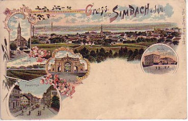 Simbach Inn PLZ 8346