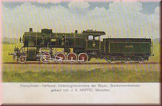 Lokomotive, Maffei, Bayrische Staatseisenbahnen