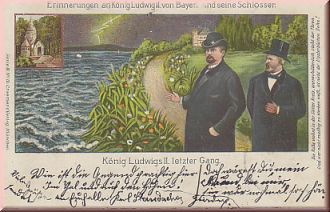 König Ludwig II und Dr. Guddens