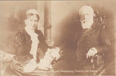 Großherzog Friedrich von Baden mit Großherzogin Luise