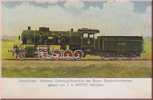 Lokomotive, Maffei, Bayrische Staatseisenbahnen