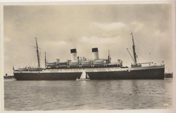 Dampfer " M.S. Monte Pascoal"