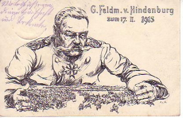 Hindenburg zum 17.II. 1915