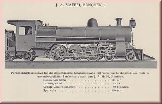 Lokomotive, Maffei, Argentinische Staatsbahn