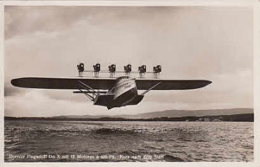 Dornier Flugschiff Do X mit 12 Motoren