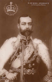 King George V. England