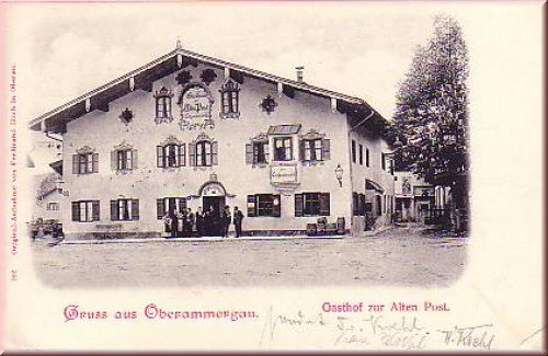 Oberammergau PLZ 8103