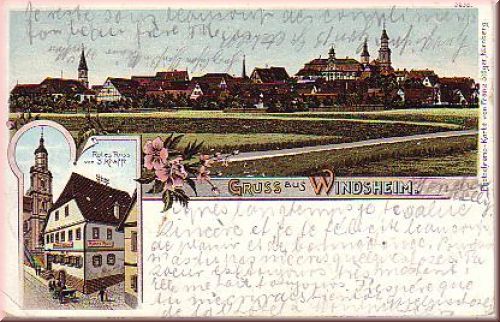 Windsheim PLZ 8532
