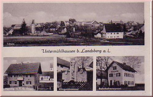 Untermühlhausen PLZ 8916