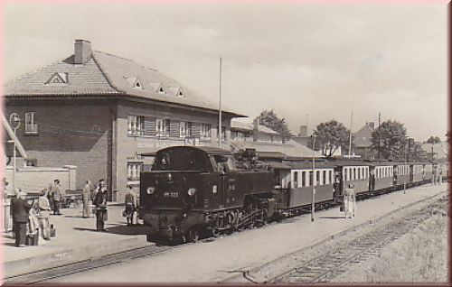 Lokomotive, "Molly",Bahnhof Kühlungsborn Ost