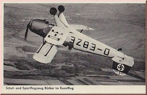 Bücker Schul und Sportflugzeug "Jungmann B"