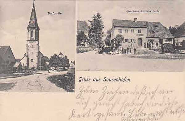 Sausenhofen PLZ 8821