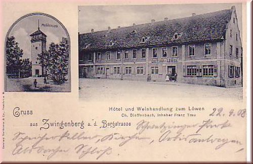 Zwingenberg PLZ 6144