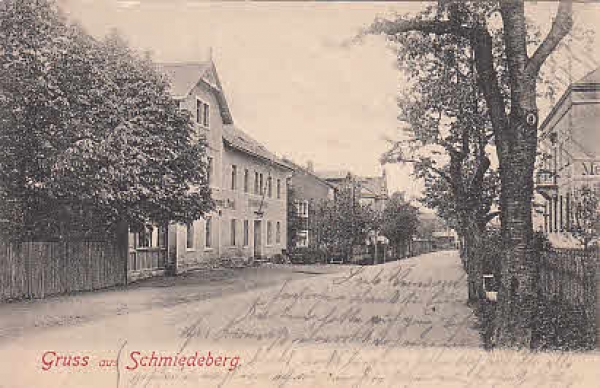 Schmiedeberg PLZ O-8239