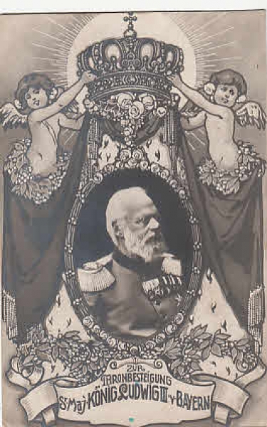 König Ludwig III. von Bayern Thronbesteigung