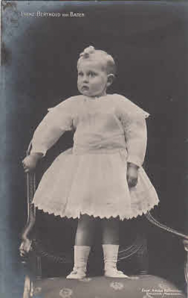 Prinz Berthold von Baden