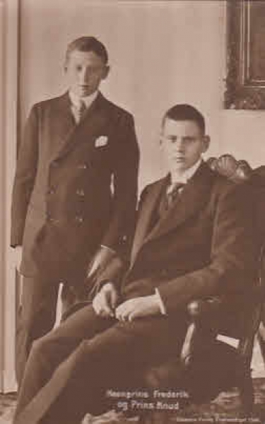 Kronprinz Frederik und Prinz Knud von Dänemark
