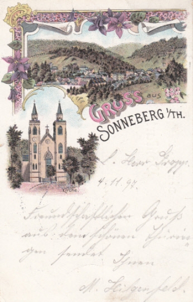 Sonneberg PLZ O-6400