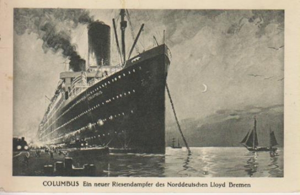 Dampfer "Norddeutscher Llyod - Bremen"