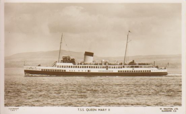 Dampfer " T.S.S. Queen Mary 2 "