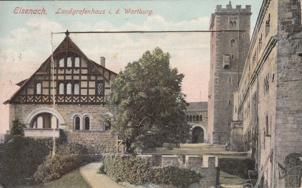 Leporello Eisenach Landgrafenhaus